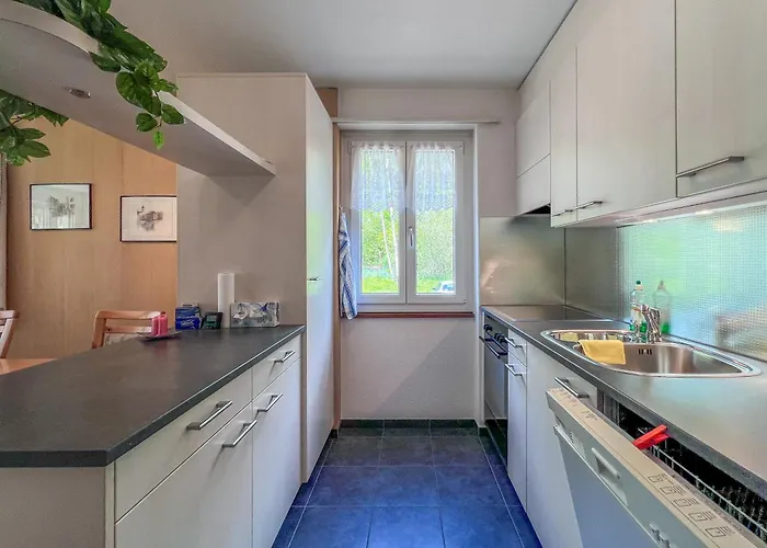 Classic Swiss Mountain Panorama Kandersteg