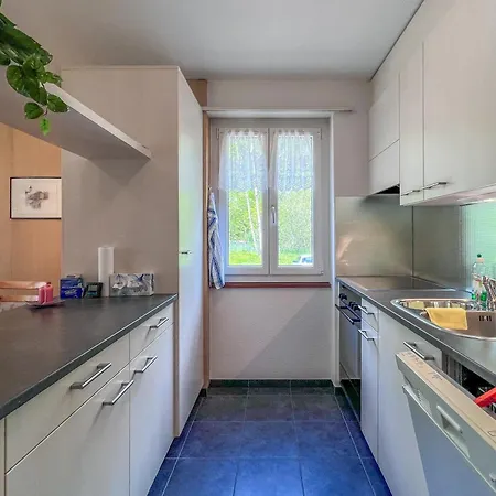 Classic Swiss Mountain Panorama كاندرستغ