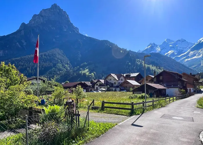 Classic Swiss Mountain Panorama
